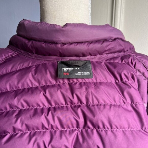 Marmot Echo Featherless Jacket Insulated Lightweight Purple Fig Women's Medium - Picture 13 of 16
